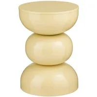 Mica Decorations Beistelltisch Mica Decorations Luna Beistelltisch – 46x32 cm Beige