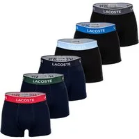 Lacoste Boxer Herren Boxershort 6er Pack Baumwolle (Packung, 6er Pack)