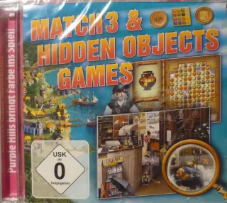 Match 3 & Hidden Objects Games