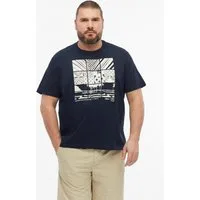 s.Oliver Kurzarmshirt T-Shirt Baumwoll-T-Shirt mit Frontprint