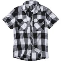Brandit Kurzarmshirt Brandit Herren Checkshirt Halfsleeve (1-tlg)