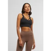 URBAN CLASSICS Trainingsshirt Damen Sports Bra crossed