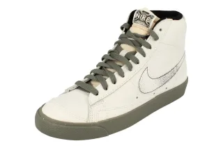 Nike Blazer Mid 77 Emb Herren Weiß Turnschuhe