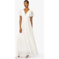 Kraimod Abendkleid aus hochwertigem Material mit V-Ausschnitt