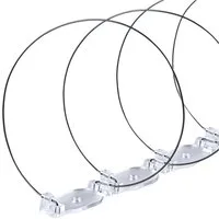 KONZEPT Taubenspikes Taubenabwehr 33 cm – Edelstahlspirale – Einfache Montage, 1-St., Spirale selbst ist 10 cm breit und sorgt für eine lückenlose Barriere