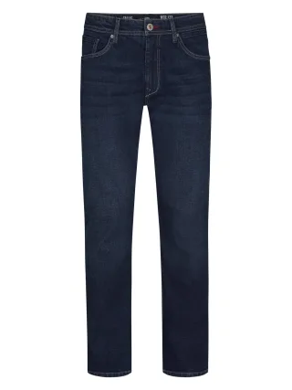 Petrol Industries - Tallis Tapered Fit Jeans Palmfront Herren - Blau