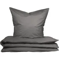 uncover by SCHIESSER Bettwäsche Soho aus weicher Baumwolle in gedeckten Uni-Farben, Renforcé, 2 teilig, Made in Green