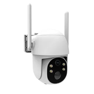 MOES Tuya 3MP 4G Solar Security Camera with Solar Panel 3MP HD Dual Night Vision Human Detection Alarm 7800mAh Battery I