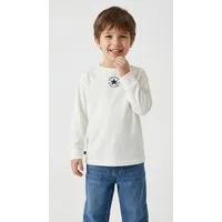 Converse Langarmshirt CNVN SUSTAINABLE CORE L/S TEE Langarmdesign, aus Polyester, in Größe 104