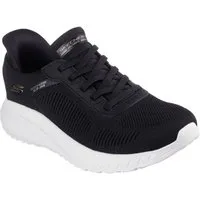 Skechers BOBS SQUAD CHAOS-CURRENT MUSE Slip-On Sneaker, Slipper, Freizeitschuh in veganer Verarbeitung