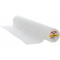 Vlieseline Stoff Vlieseline Bügeleinlage H609 für Jersey 1/2 Meterware, 75cm Breit, weiß