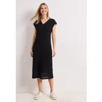 STREET ONE Midikleid in Unifarbe