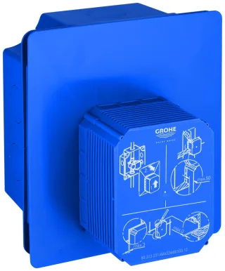 GROHE Urinal-Rohbauset Rapido UMB 38787 für man. Bet./Tectron IR Elektronik 6V 38787000