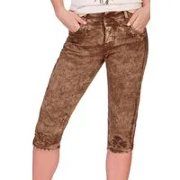 Hangowear Trachtenjeans Trachtenjeans Damen - HENDRINA KB - hellgrau, schlamm