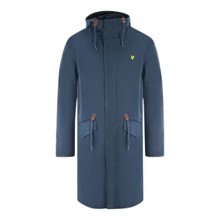 Lyle & Scott Fishtail Parka Marineblaue Jacke