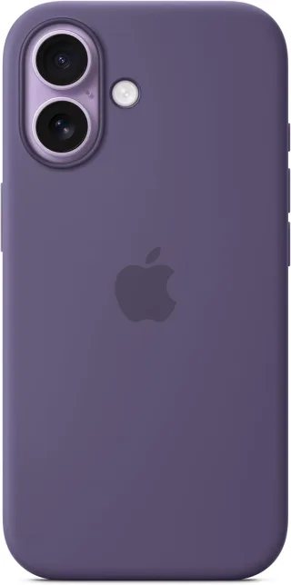 Apple iPhone 17 Silikon Case mit MagSafe nebelviolett