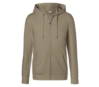 KÜBLER SHIRTS Kapuzen-Sweatjacke sandbraun M - 5022 6330-25-M