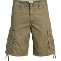 Jack & Jones PlusSize Cargoshorts JPSTCOLE FRANK CARGO SHORT MID SN PLS mit Taschenbändern