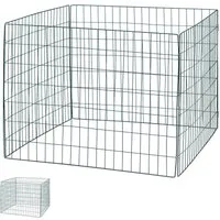 relaxdays Komposter Grüne Komposter Metall 2er Set, BxTxH: 90x90x70 cm, 560 l