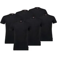 Levi's® Poloshirt LEVIS MEN SOLID CREW 6P ECOM (Packung, 6-tlg., 6er-Pack)