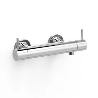 Tres Thermostat Aufputz Duschsystem mit ergonomischen Hebeln Ohne Zubehör , 19026410 19026410