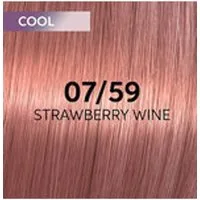 Wella Haarfarbe Wella ShineFinity Zero Lift Glaze 07/59 Strawberry Wine 60ml