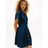 Tommy Hilfiger Hemdblusenkleid VIS TWILL S/S F&F MINI DRESS