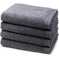 Möve Handtuch Set Superwuschel, Walkfrottee (Spar-Set, 4-St), 4 X Handtuch im Set - Baumwolle - Saugstark - Extraweiches Handtuch