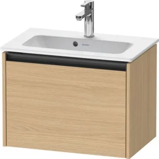 Duravit Ketho.2 Waschtischunterbau wandhängend Natur Eiche Matt 610x390x440 mm - K25055030300000 K25055030300000