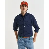 Gant Langarmhemd SLIM CLASSIC POPLIN SHIRT mit klassischer Logostickerei auf der Brust