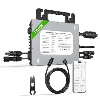 [EU Direct] LIONSHEE Micro Inverter 800W/1600W/2000W with WiFi MPPT Technology for Solar Panel System Real-Time Monitori