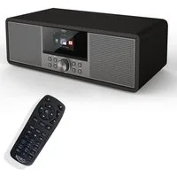 Xoro HMT 600 V2 mit CD-Player & Internet/Spotify/Podcast, DAB+/FM Internet-Radio (DAB+, FM/UKW, Internetradio, Podcast, Stationsspeicher, 20 W, Komfortable Bedienung per App, Fernbedienung oder Direktsteuerung)