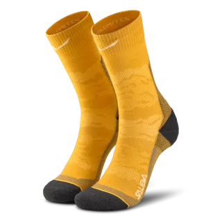 SALEWA - Ortles Merino Crew Socke Herren - Gelb (Gr.42-44)