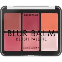 Catrice Rouge-Palette Blur Balm Blush Palette, Perfekt für zarte Akzente oder kräftige Farbmomente