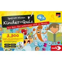 Noris Spiel Kinderquiz für schlaue Kids, Made in Germany
