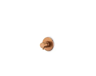 JEE-O Slimline Unterputz-Umsteller für Wanne/Brause, bronze, 800-2604 800-2604
