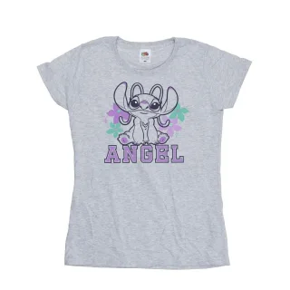 Disney - "Lilo & Stitch Angel" T-Shirt für Damen (Grau)