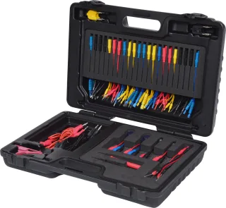 KS Tools 12-24V Master Diagnose Prüf- und Mess-Kabel-Satz, 92-tlg - 150.0950