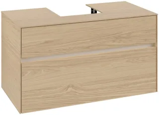 Villeroy & Boch Waschtischunterschrank Collaro C094B0 1000x548x500mm mit Beleuchtung Nordic Oak C094B0VJ