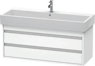 Duravit Ketho Waschtischunterbau wandhängend Weiß Matt 1150x440x480 mm - KT663901818 KT663901818