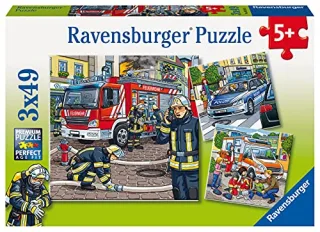 Ravensburger 09335 - Helfer in der Not (3x49 Teile)