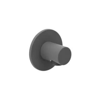 Herzbach Deep Grey Brauseanschlussbogen 23.995100.1.06 grau matt