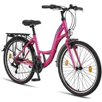 Licorne Bike Cityrad Licorne Stella Premium Citybike 20–28 Zoll, 21 Gang Hollandrad