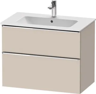 Duravit D-Neo Waschtischunterbau wandhängend Taupe Matt 810x462x625 mm - DE4362010910000 DE4362010910000