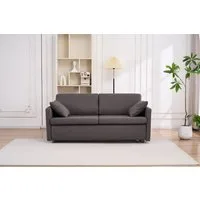 ATLANTIC home collection Schlafsofa Robin, B: 168cm, mit Matratze und Zierkissen, Dauerschläfer