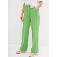 bonprix Jerseyhose aus Baumwolle, lockere Passform, weites Bein, Casual Stil