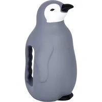 esschert design Gießkanne Pinguin Gießkanne grau Garten 1,4 L Kinder Blumen Kunststoff