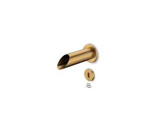 JEE-O pure elektronische Wand-Waschtischarmatur, mattgold, 300-1535 300-1535