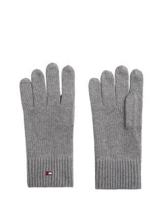 ESSENTIALS FLAG GLOVES mid grey heather - Gr. - OS