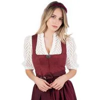 MarJo Dirndl Midi Dirndl 2tlg. - INZERSDORF - granatapfel